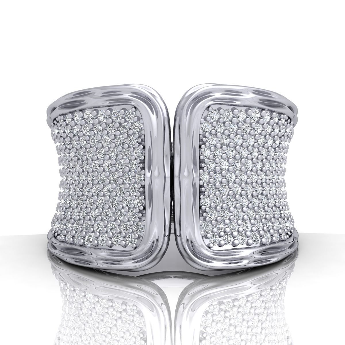 Heavy Mans Ring  3D print model_9