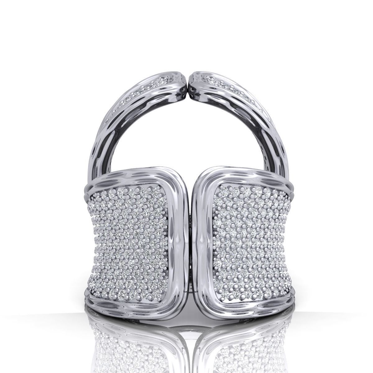 Heavy Mans Ring  3D print model_11