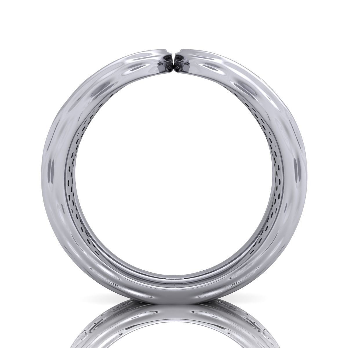 Heavy Mans Ring  3D print model_10