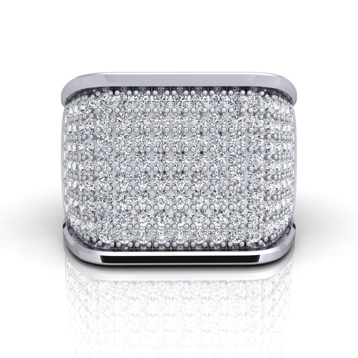 Fancy mans Ring 3D print model_10