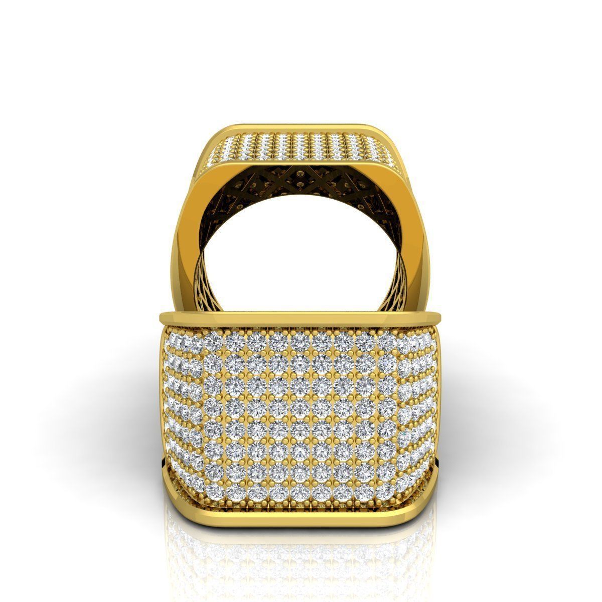 Fancy mans Ring 3D print model_5