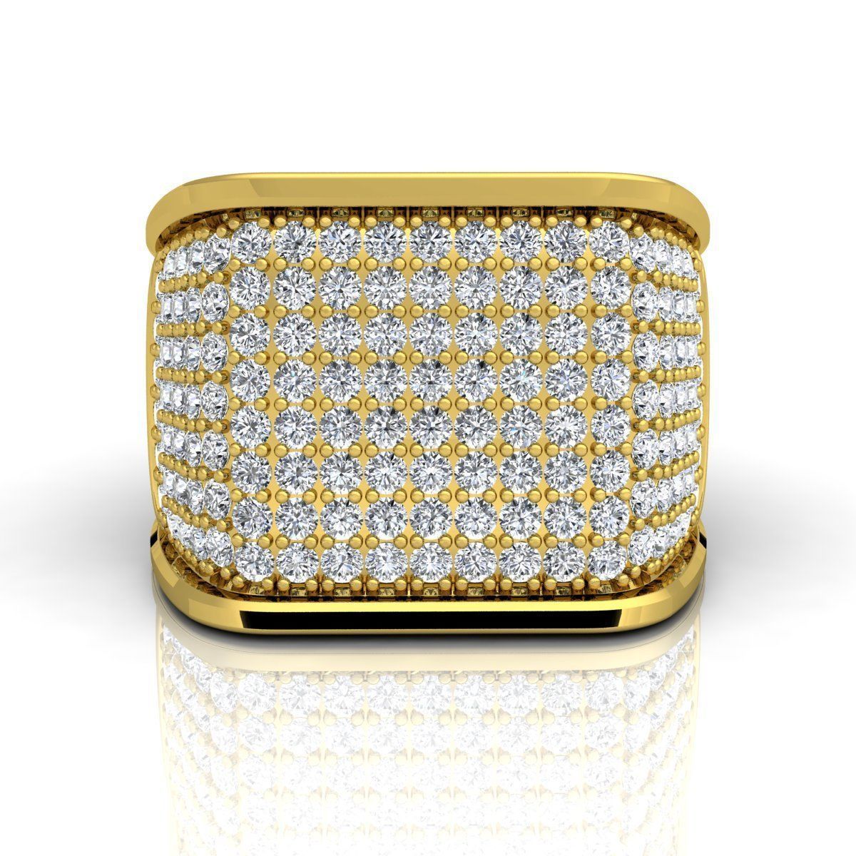 Fancy mans Ring 3D print model_8