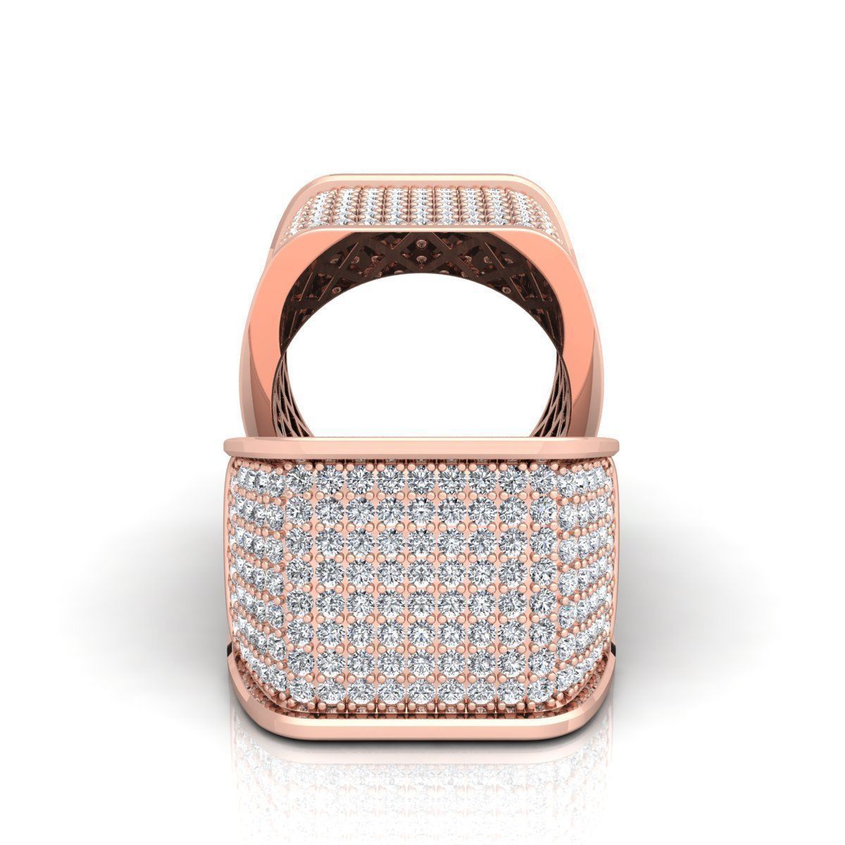 Fancy mans Ring 3D print model_4