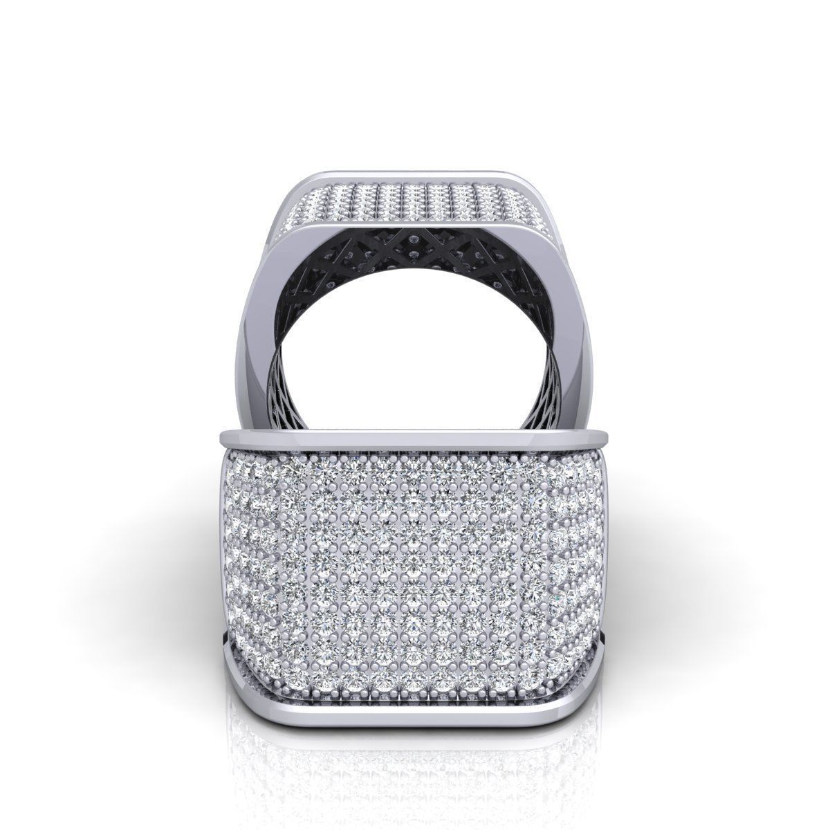 Fancy mans Ring 3D print model_7