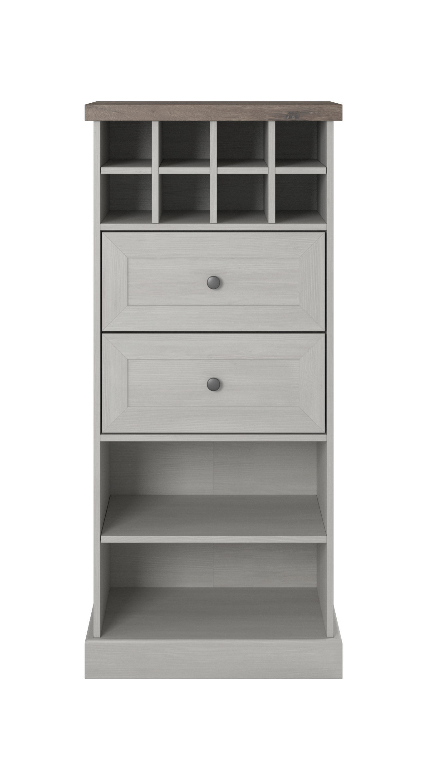 3D Furniture Collection in colonial style in white wood color _10