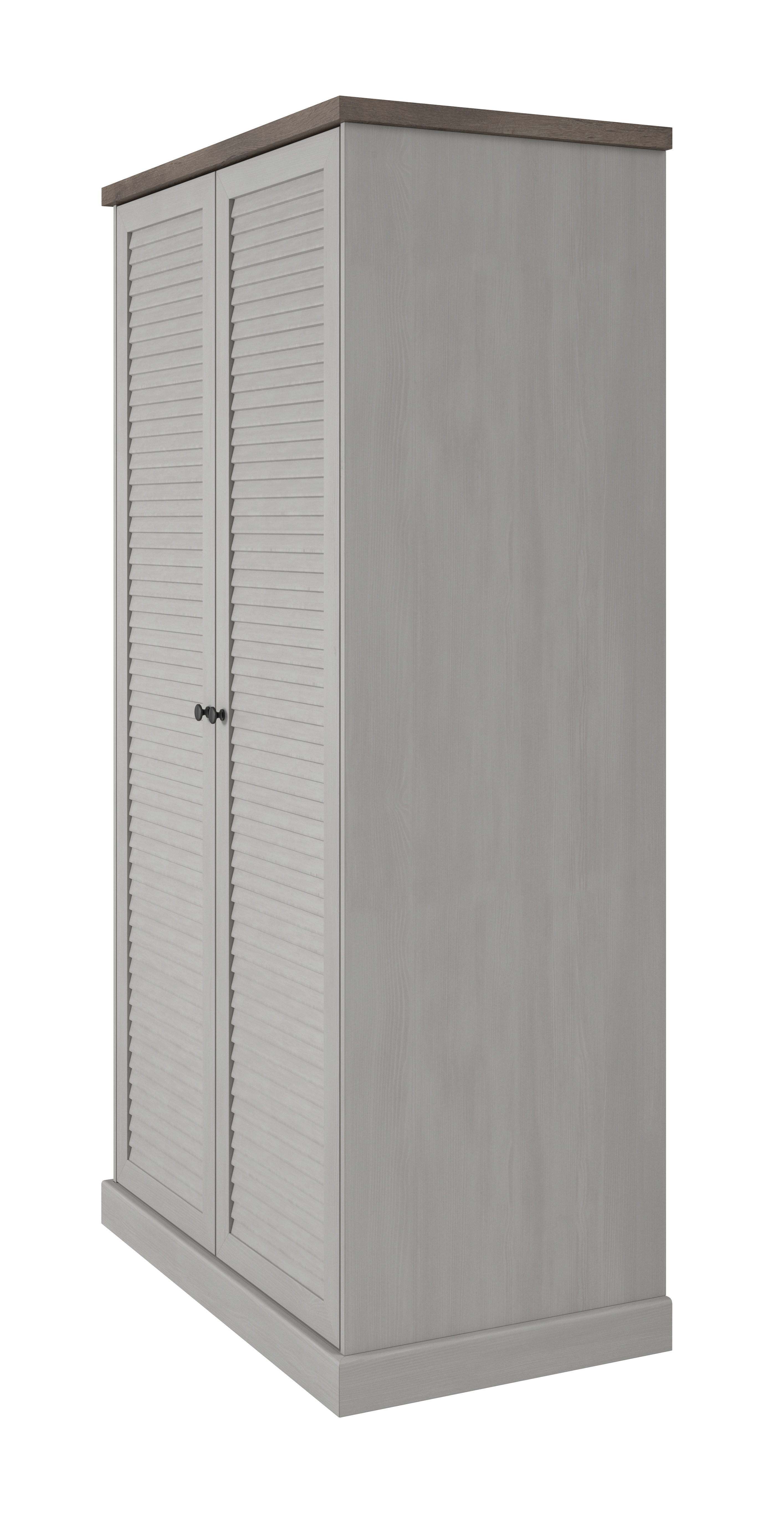 3D Furniture Collection in colonial style in white wood color _3