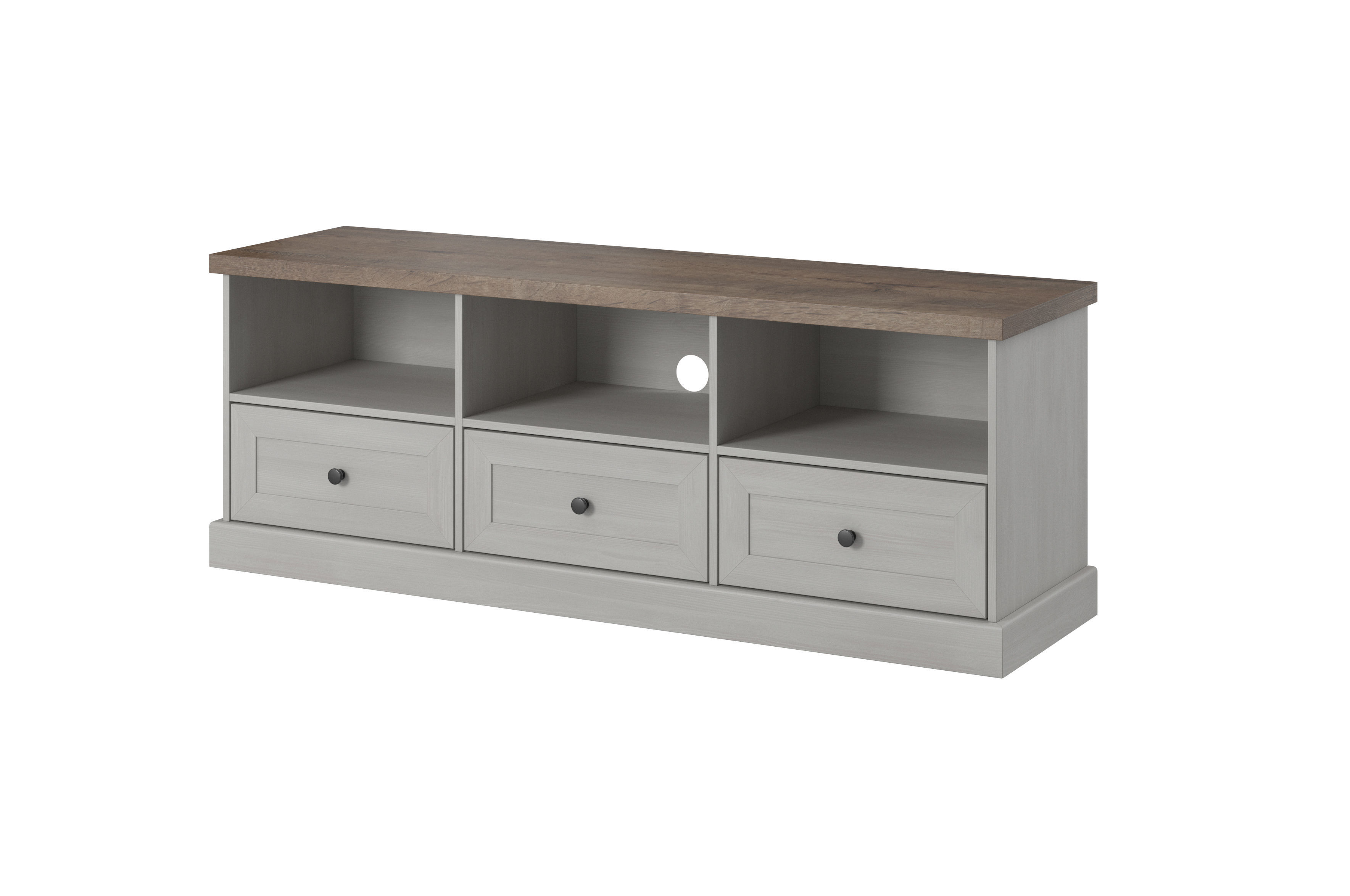 3D Furniture Collection in colonial style in white wood color _5