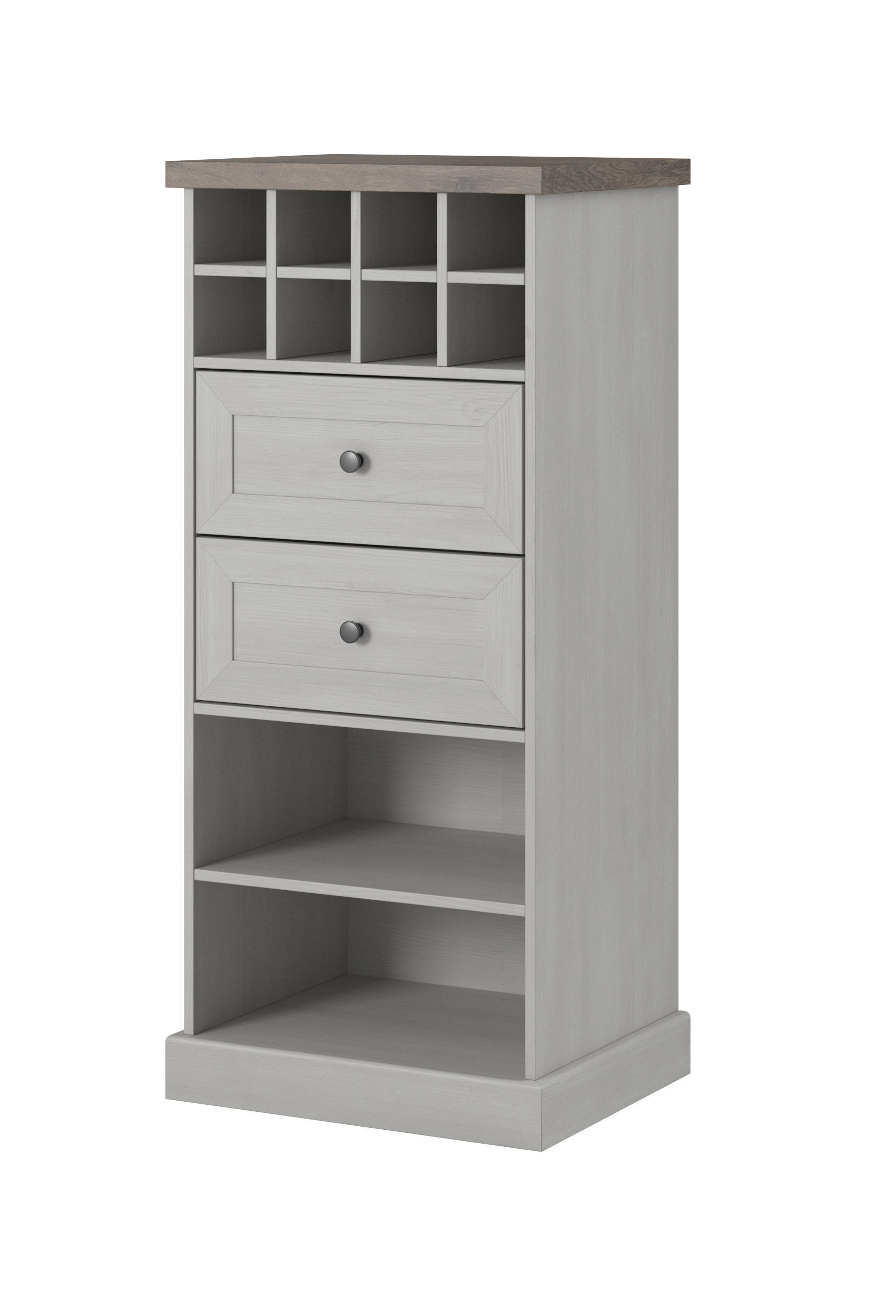 3D Furniture Collection in colonial style in white wood color _11