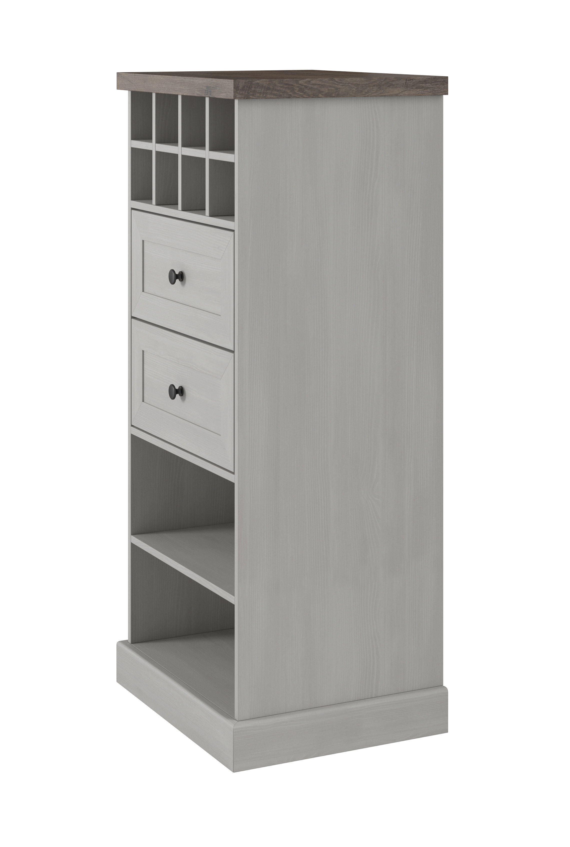 3D Furniture Collection in colonial style in white wood color _12