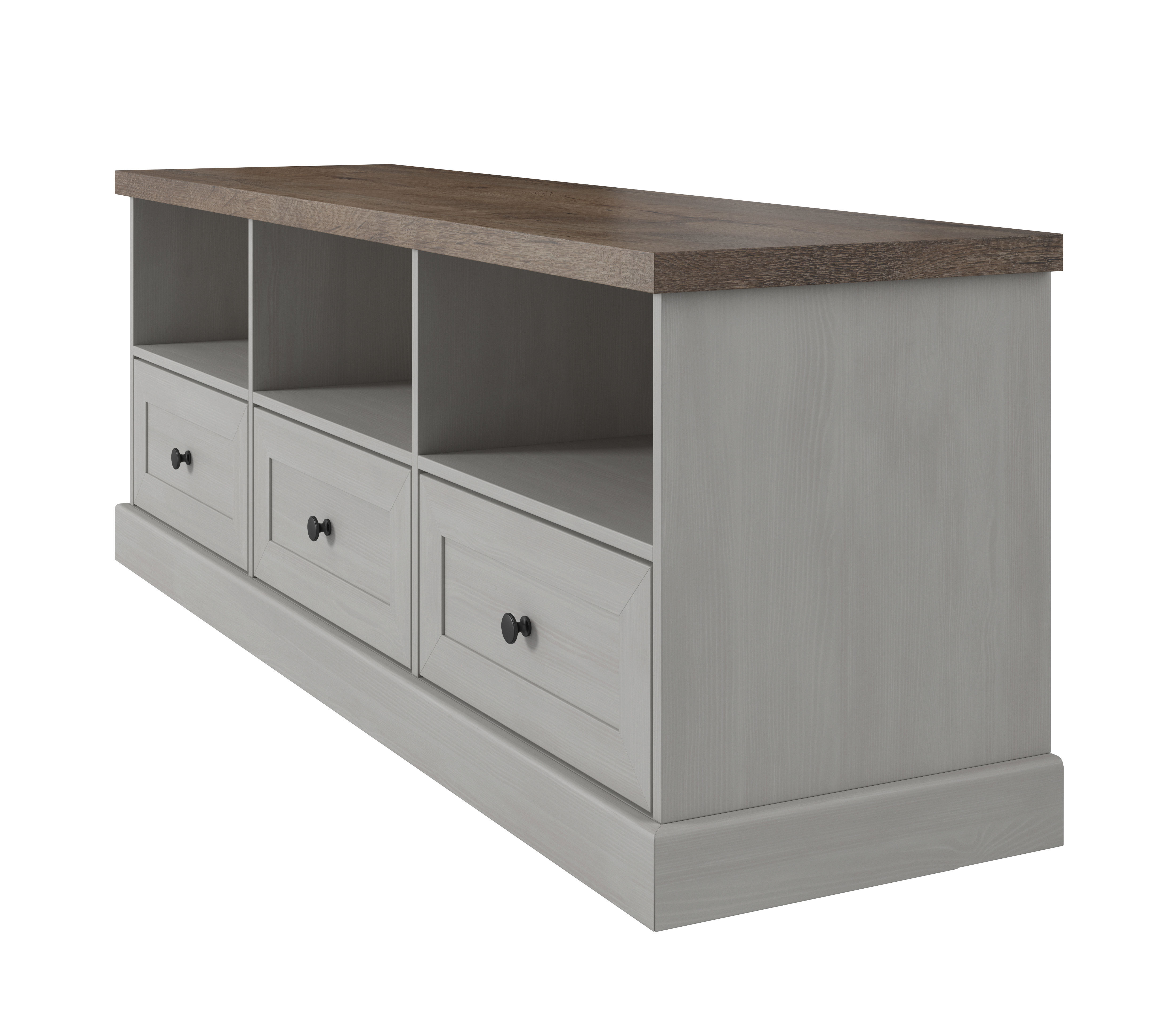 3D Furniture Collection in colonial style in white wood color _6