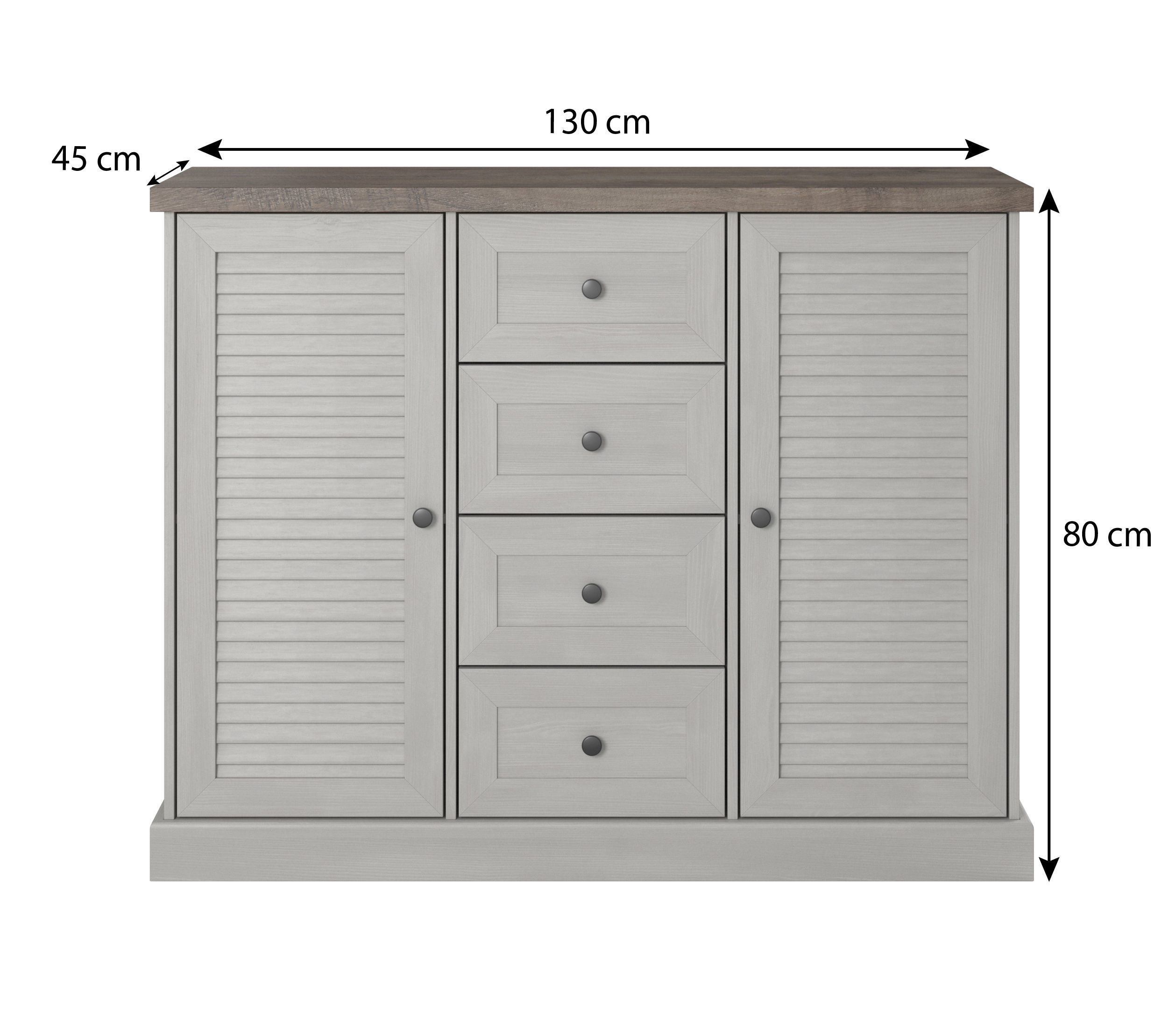 3D Furniture Collection in colonial style in white wood color _38