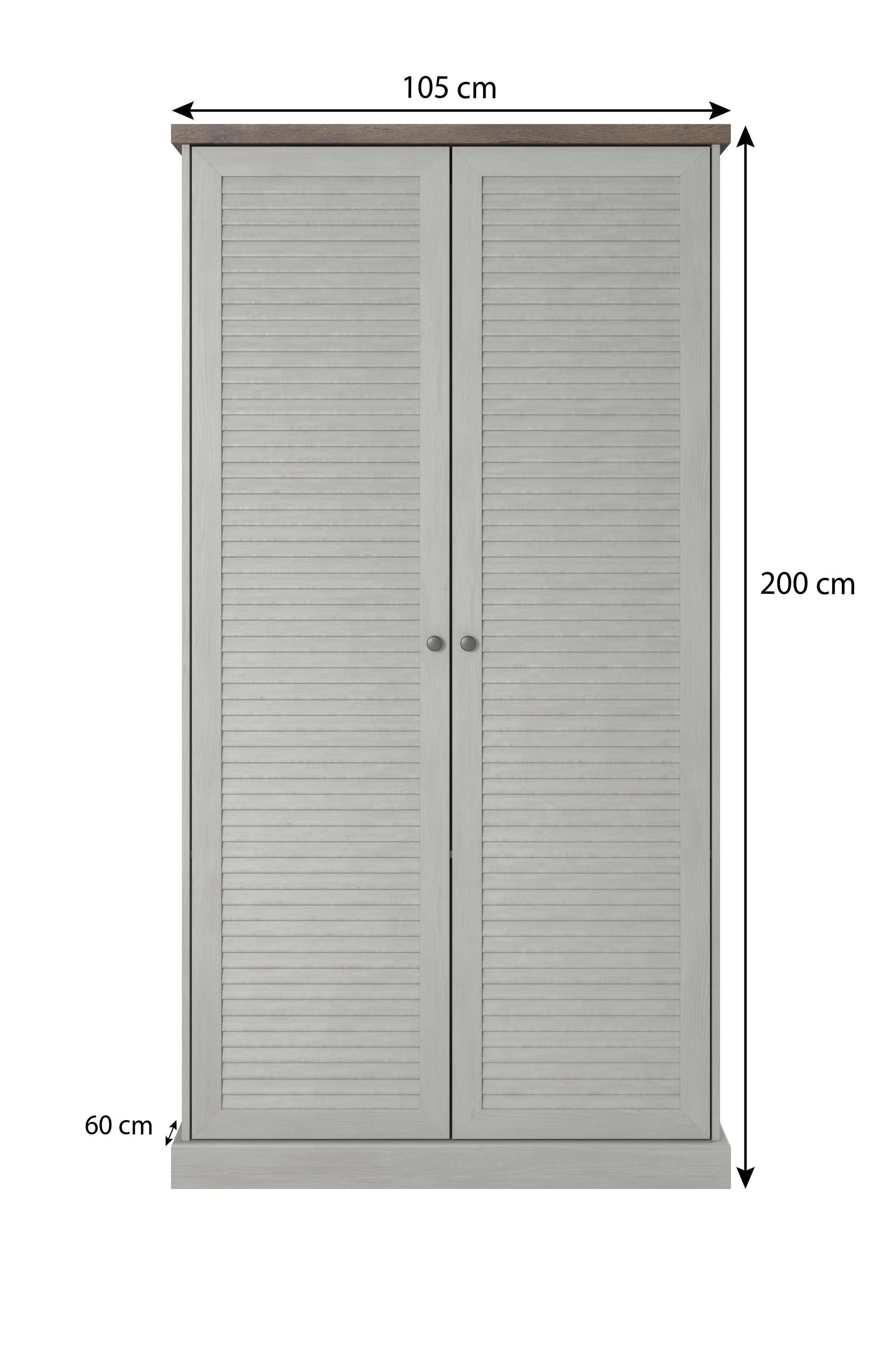 3D Furniture Collection in colonial style in white wood color _35