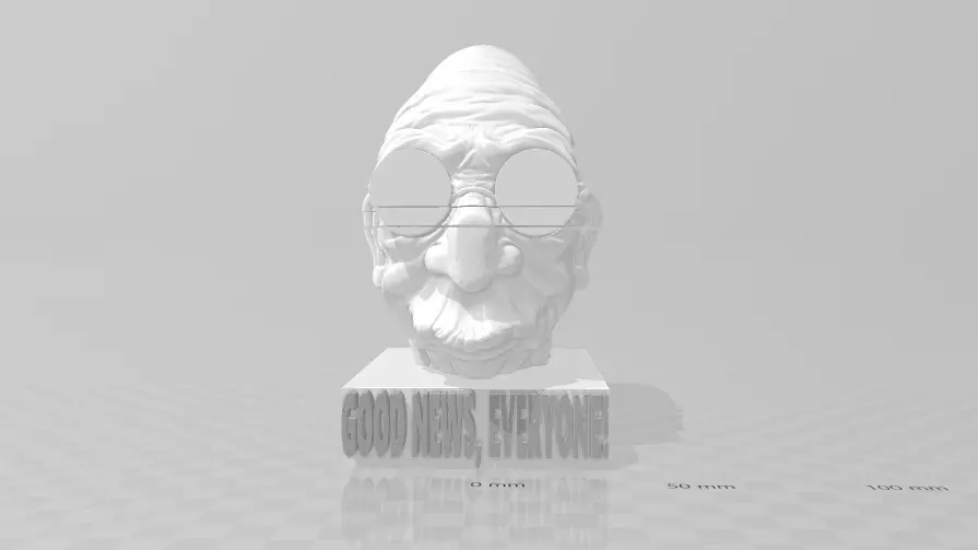 Good News Everyone Professor Hubert J Farnsworth-esque Grinder 3D print model_0