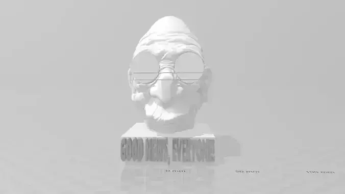 Good News Everyone Professor Hubert J Farnsworth-esque Grinder 3D print model