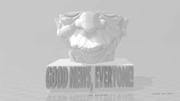 Good News Everyone Professor Hubert J Farnsworth-esque Grinder 3D print model_6