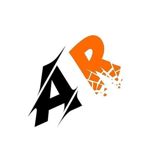 Vikingyti8tt logo for letter ar Free low-poly 3D model