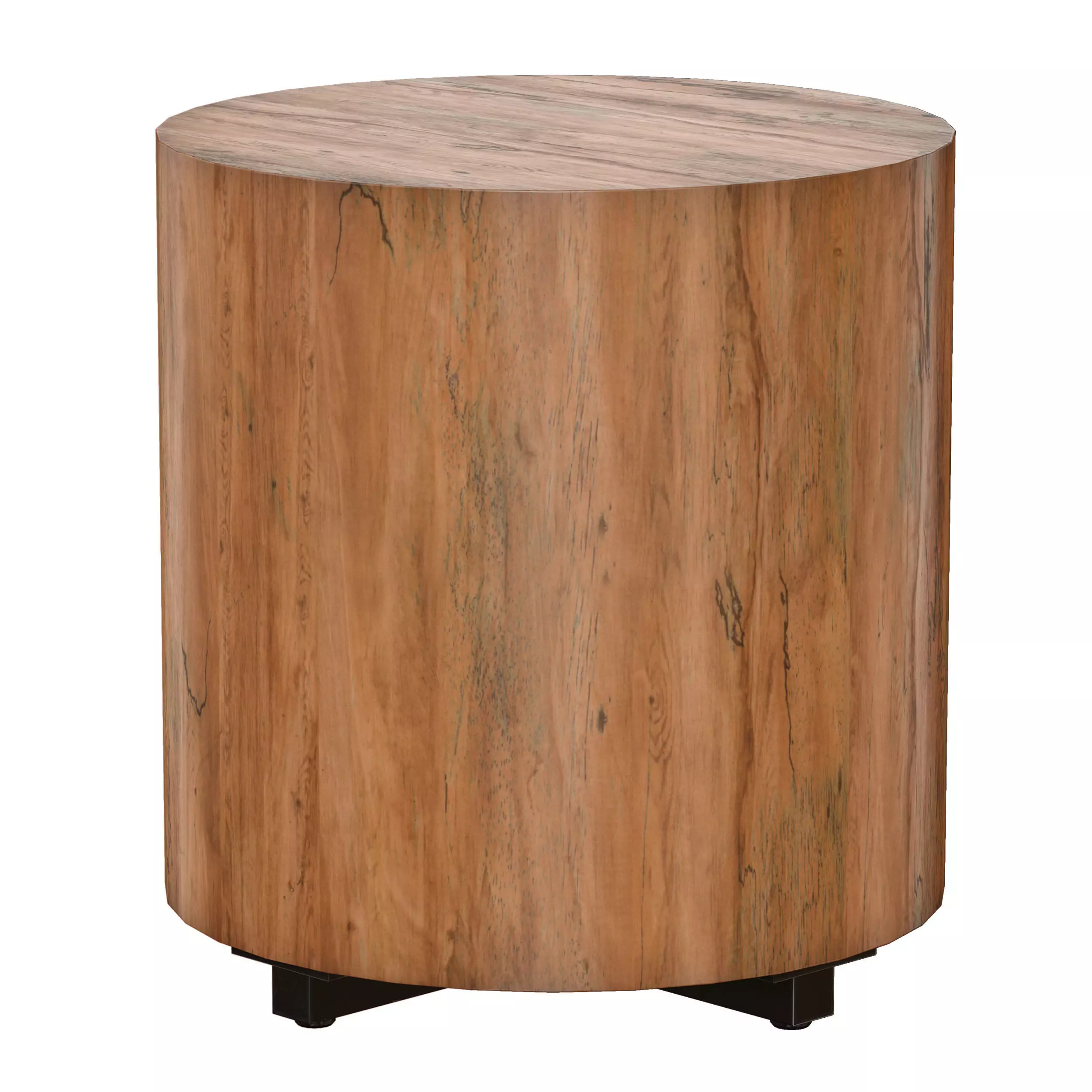 Dillon Natural Yukas End Table Crate and Barrel 3D model_0