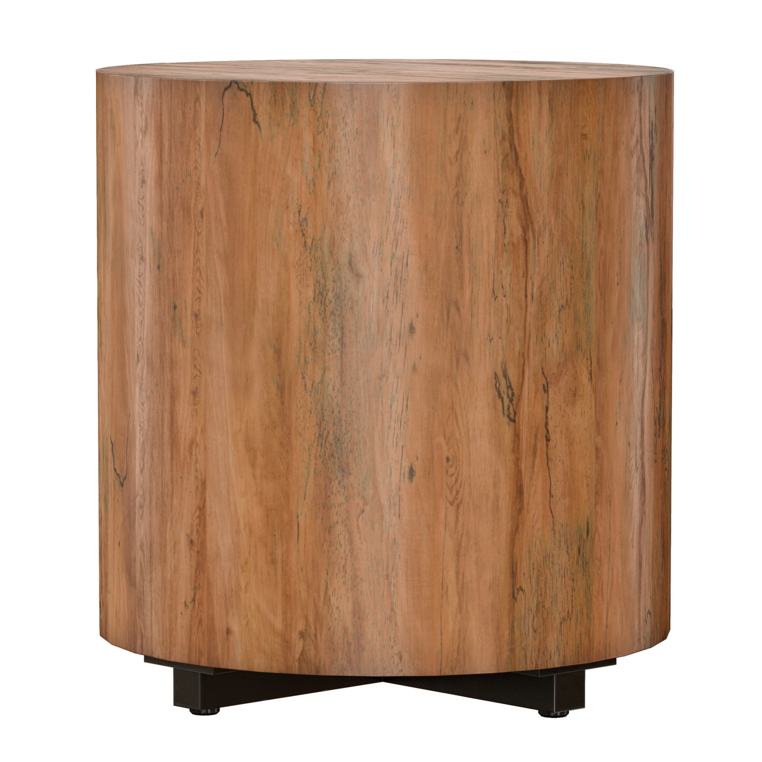 Dillon Natural Yukas End Table Crate and Barrel 3D model_4
