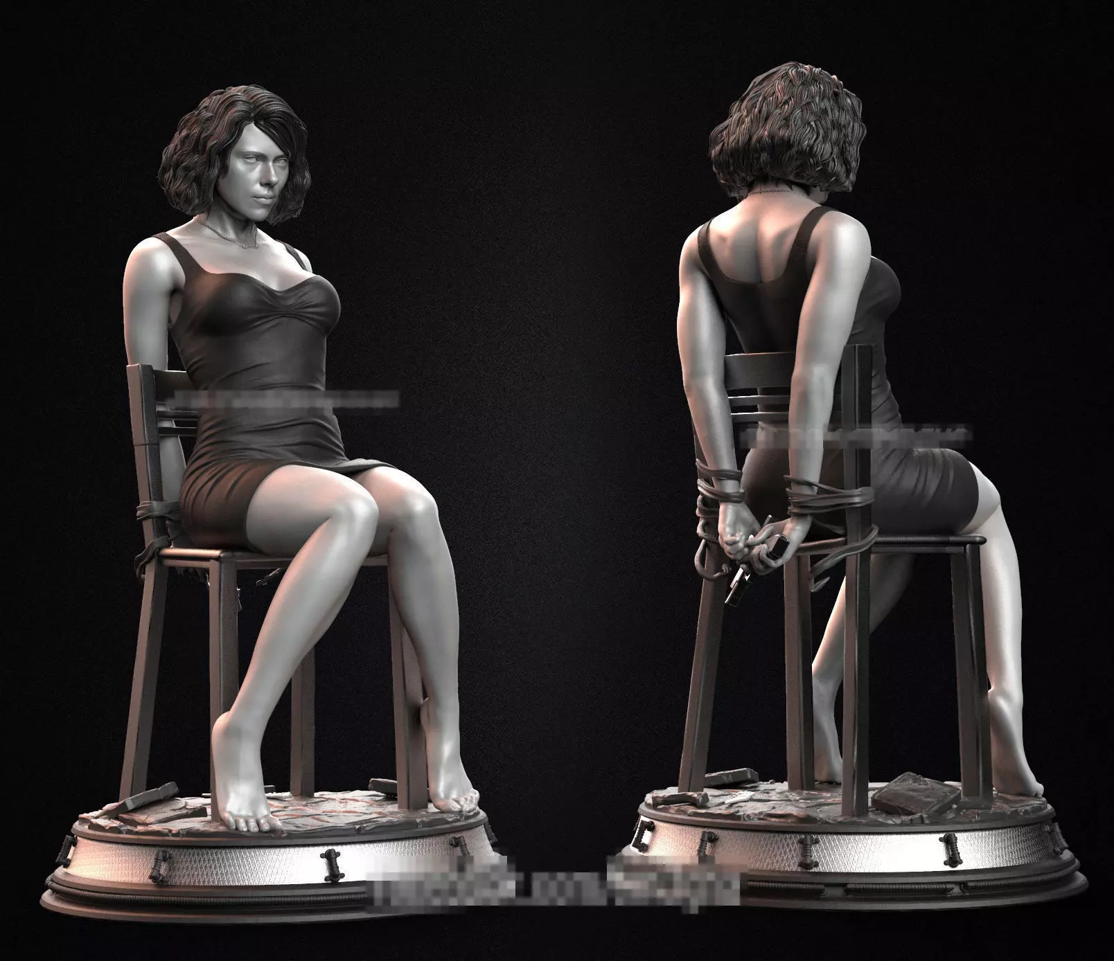 Black Widow - Interrogation 3D print model