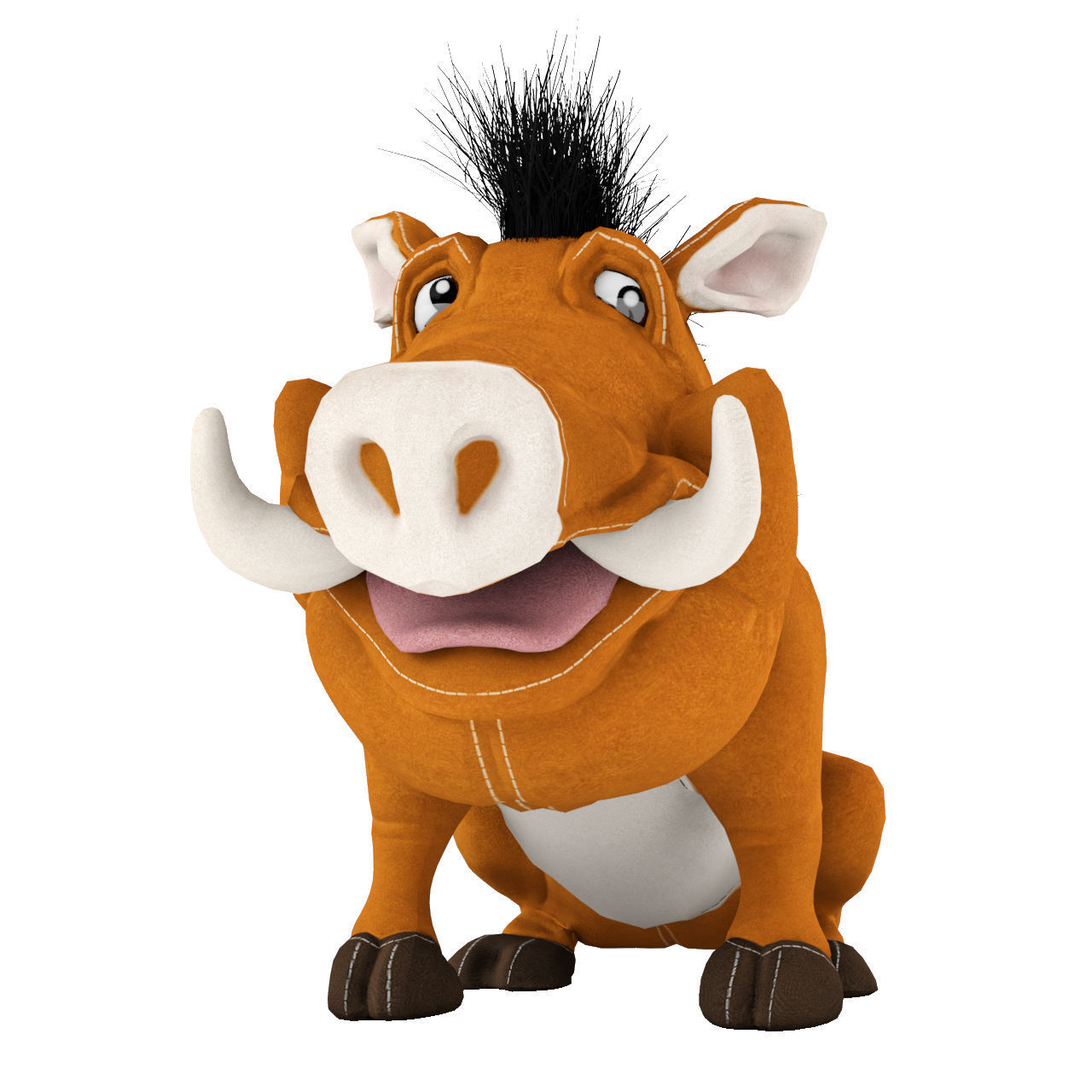 Toys Set 001 - Timon and Pumbaa 3D model_3