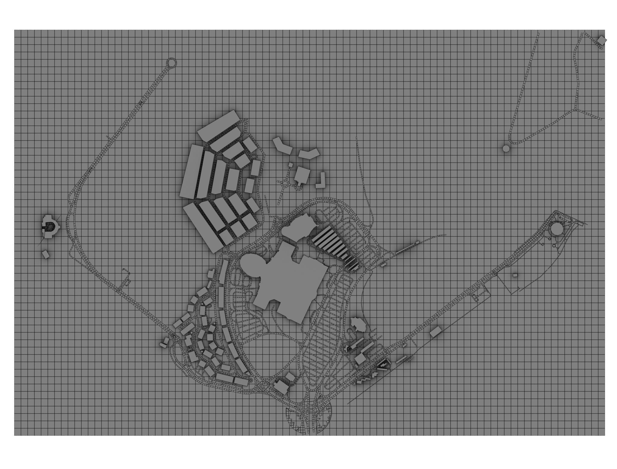 AL Marina Island Abu Dhabi 3D model_7