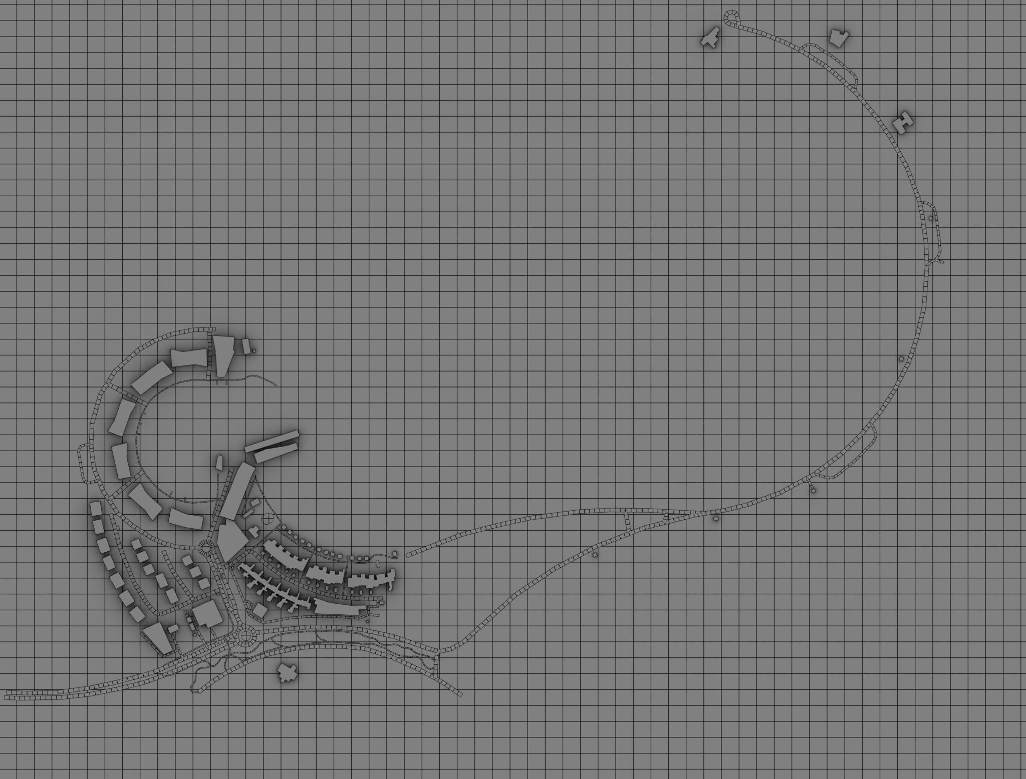 Jumeirah Island 2 Dubai 3D model_7