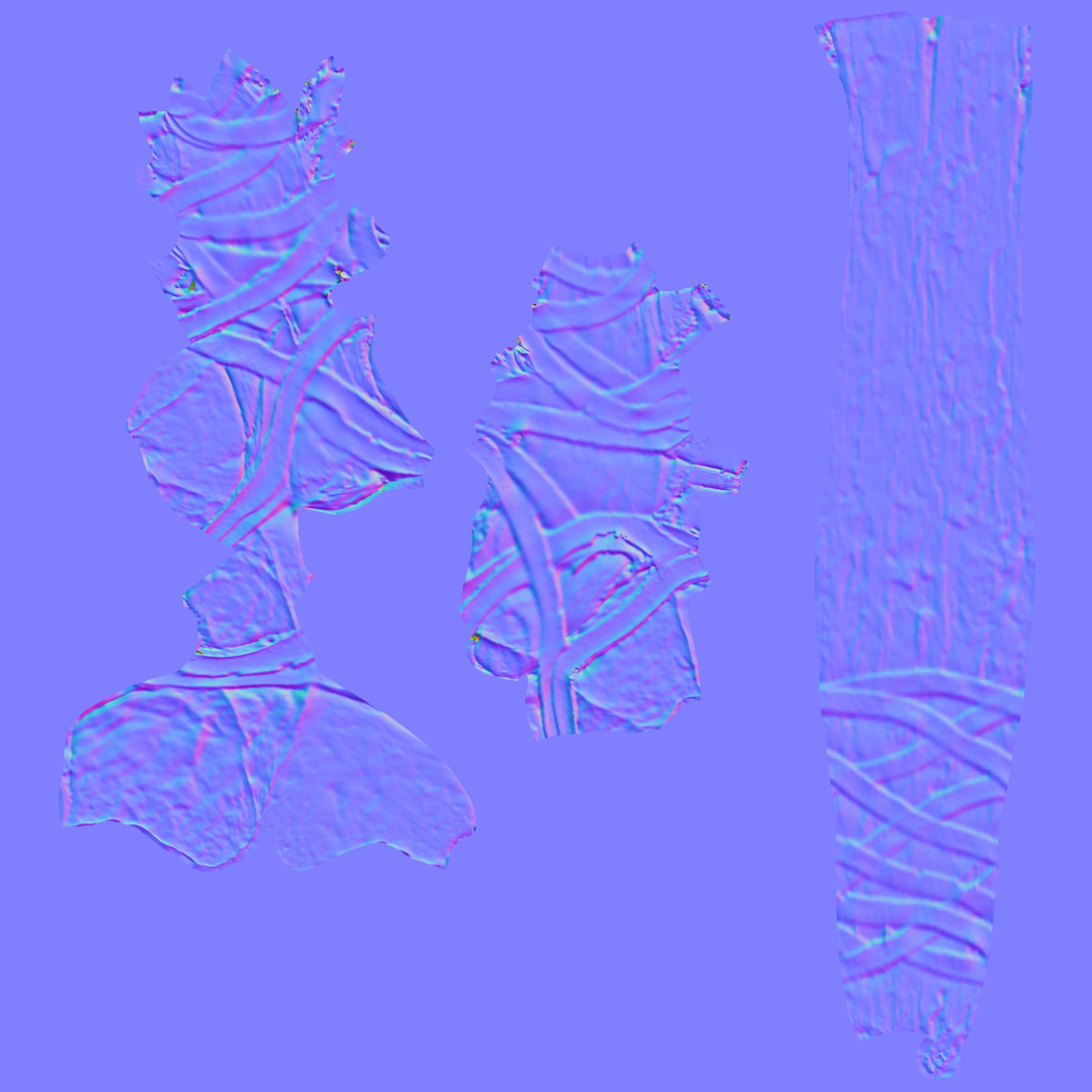  3D Real Primitive Axe Stone Low-poly 3D model_4