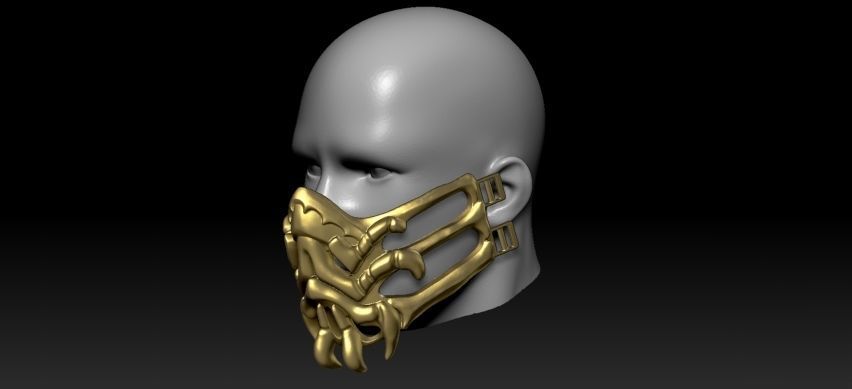 Scorpion Mask 3D print model_2