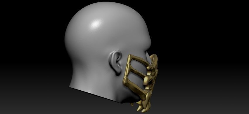 Scorpion Mask 3D print model_5