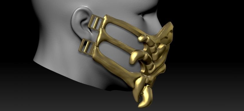 Scorpion Mask 3D print model_14