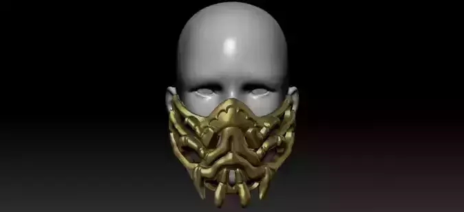 Scorpion Mask 3D print model