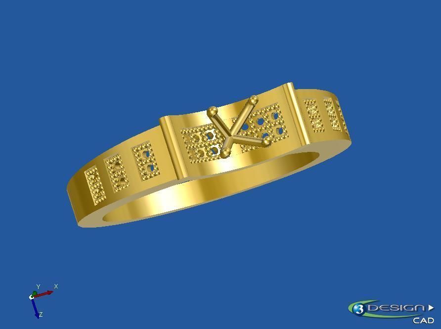 ring anillo resbaladilla 3D print model_1