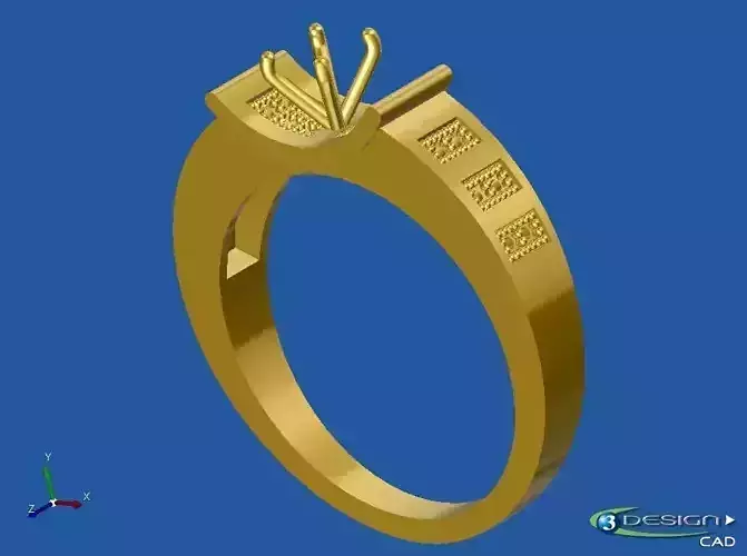 ring anillo resbaladilla  3D print model