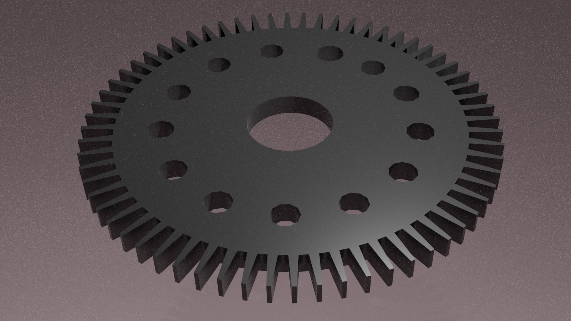 Gear part  3D model_3