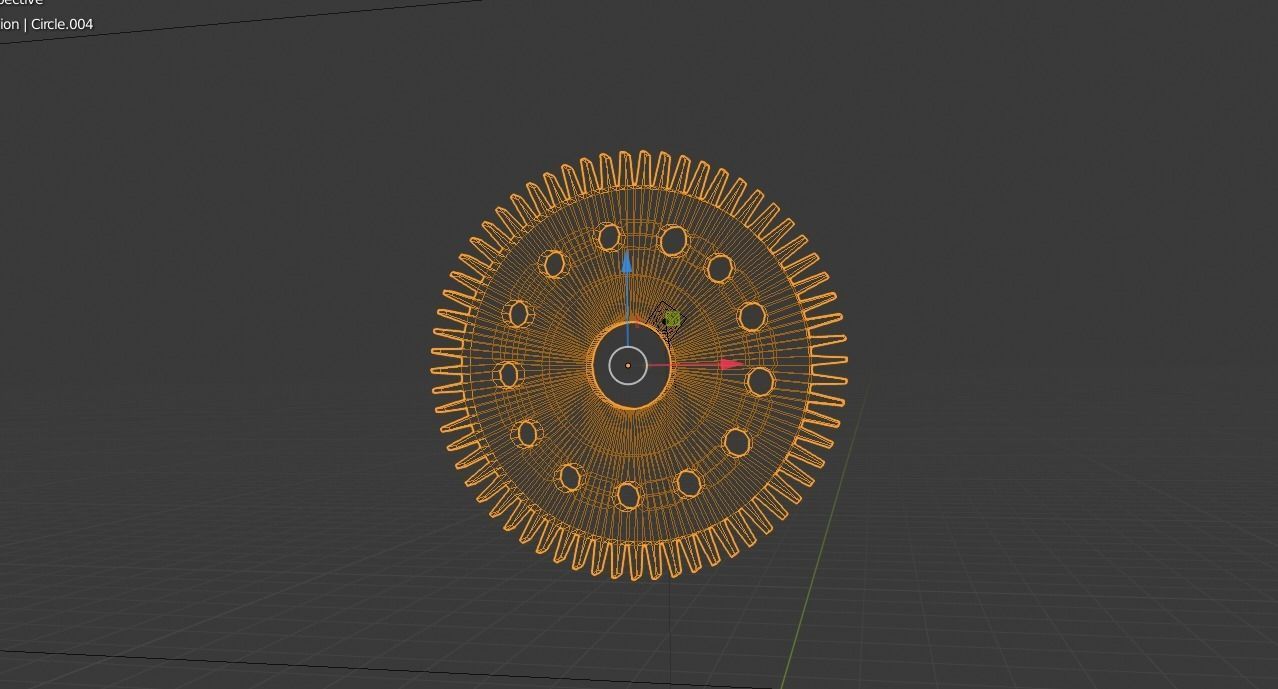 Gear part  3D model_5