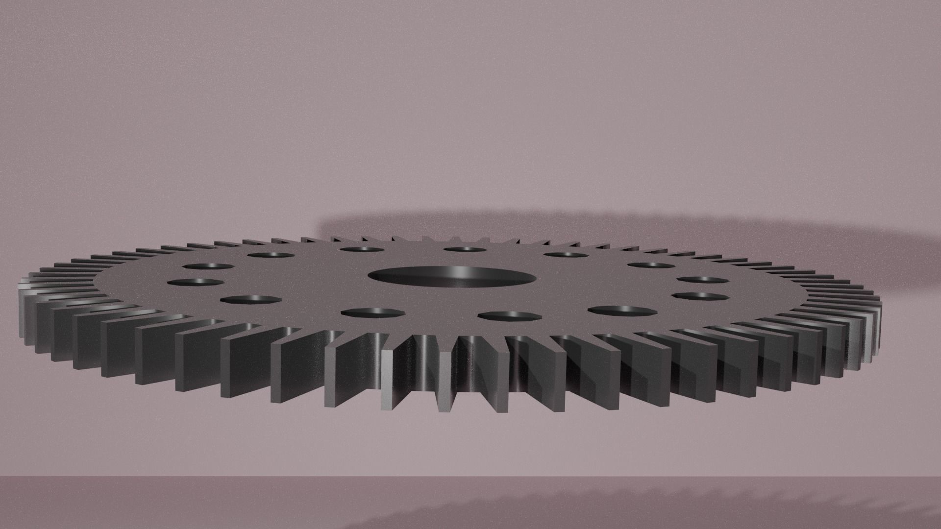 Gear part  3D model_2