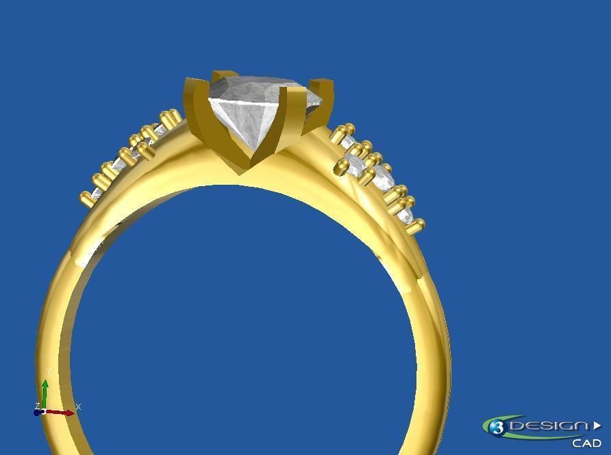 ring anillo 80 pulg 3D print model_3