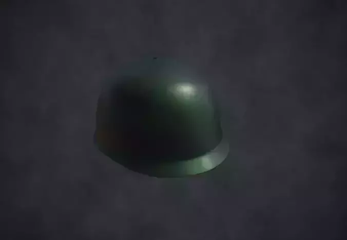 soldier helmet ww2 Low-poly 3D model