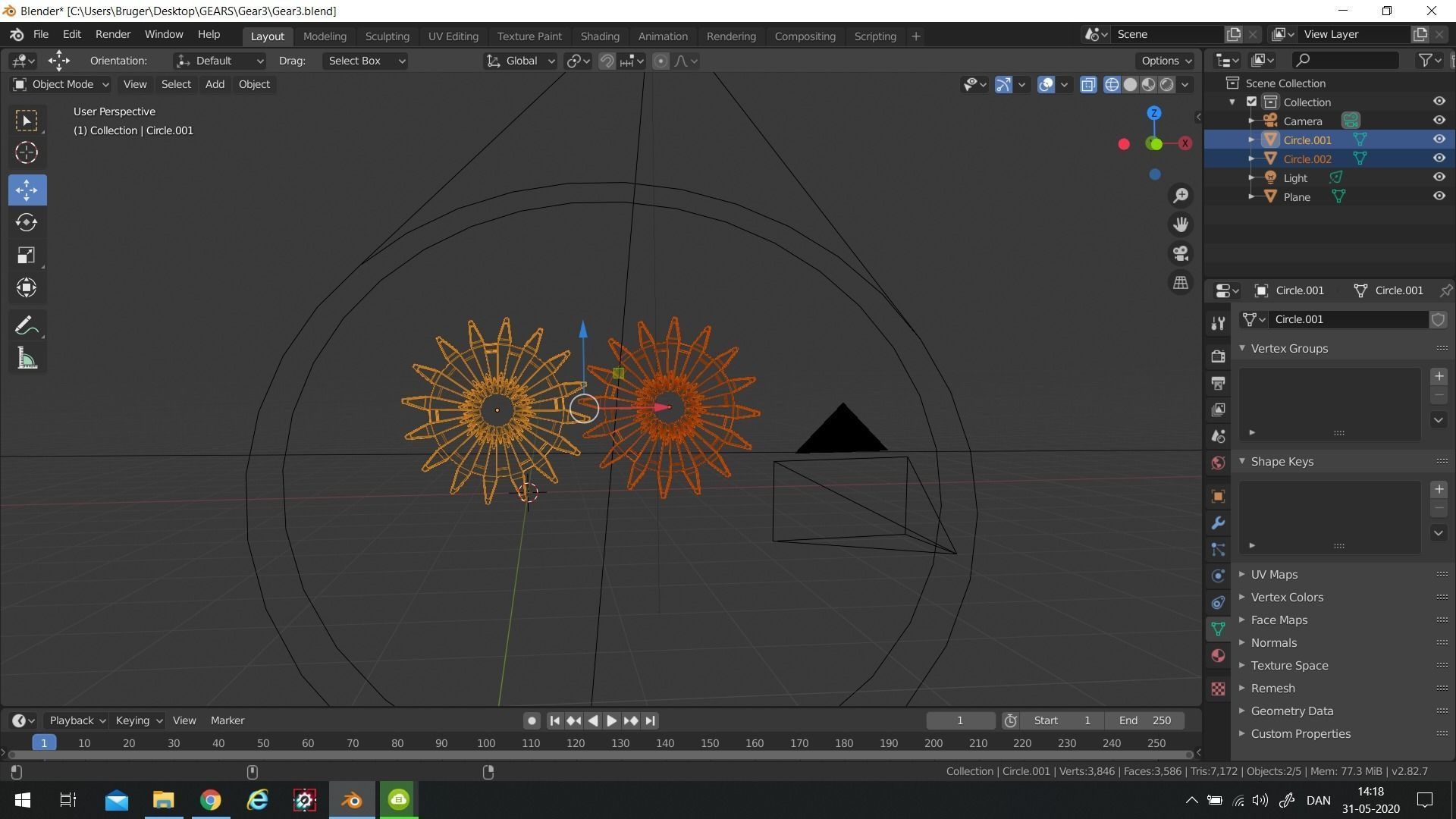 gear part 3D model_5