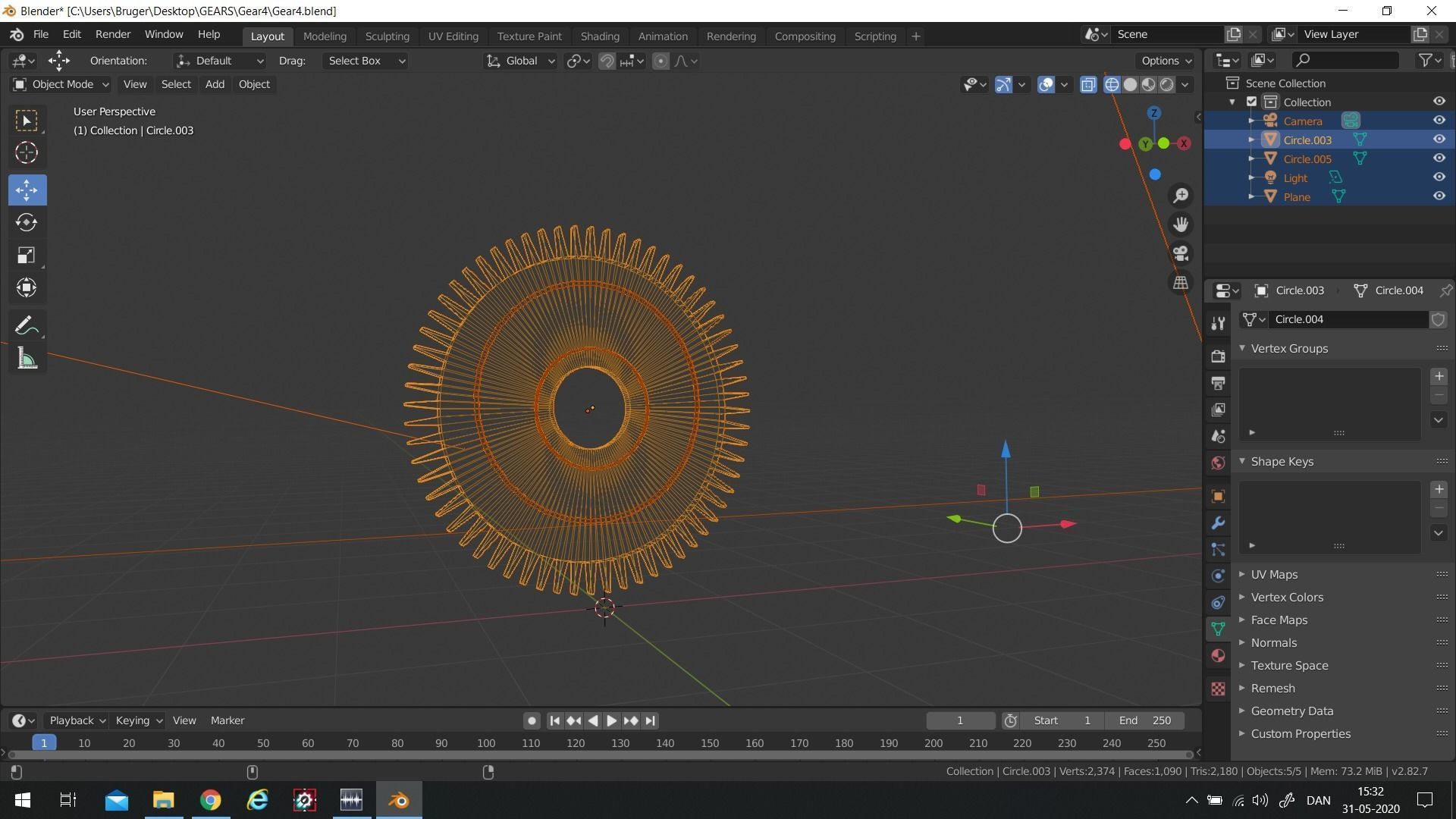 gear part 3D model_4