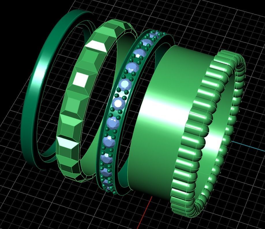 Ring 0236 3D print model_3