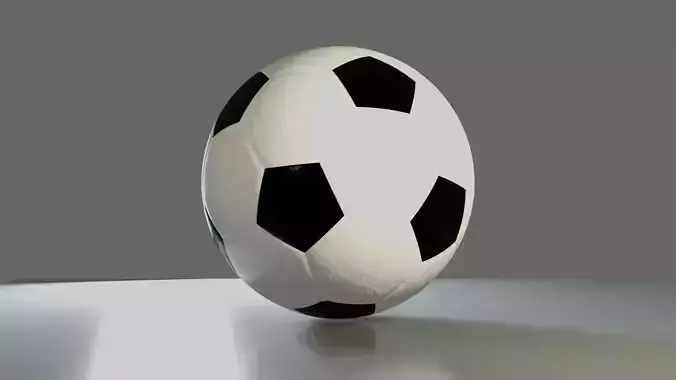 Leather Football model