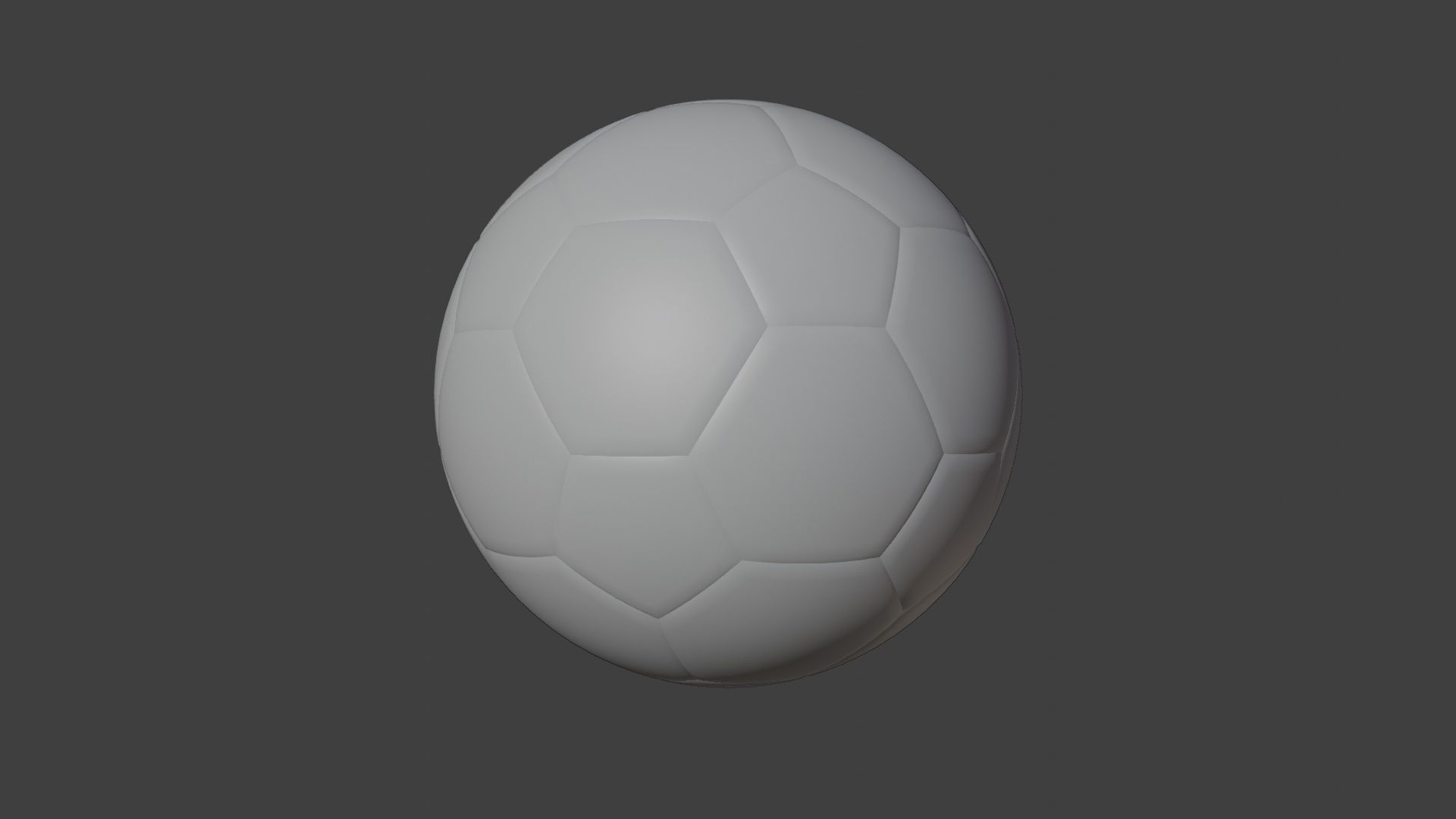 Leather Football model 3D model_1