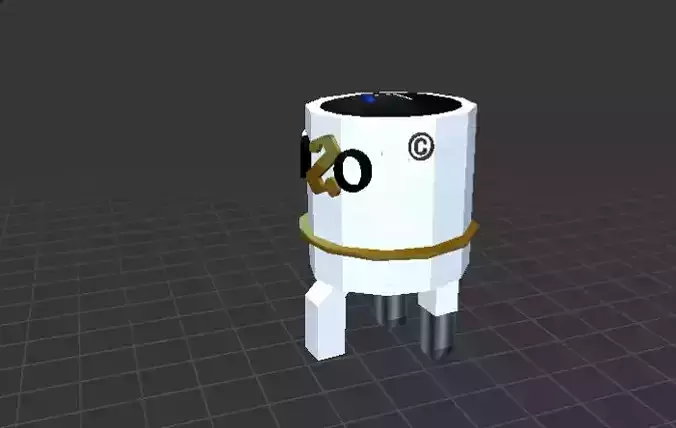 Charger model tube with number