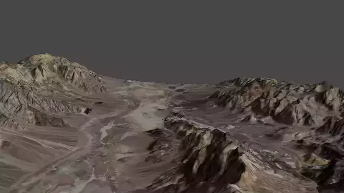 Death Valley National Park 3D model