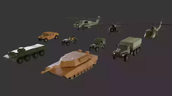 Military Veichles Pack