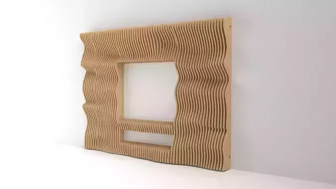 Parametric TV 3D model 01 3D model