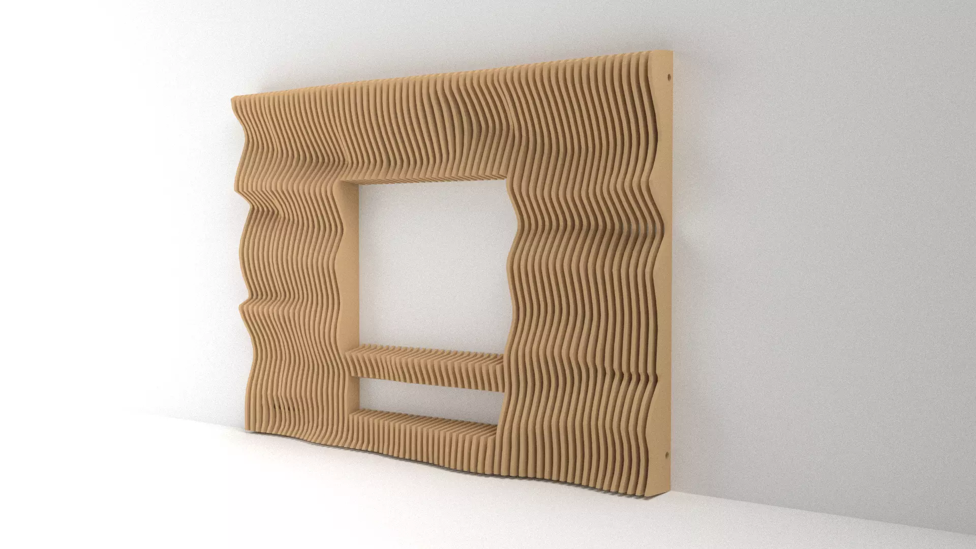 Parametric TV 3D model 01 3D model