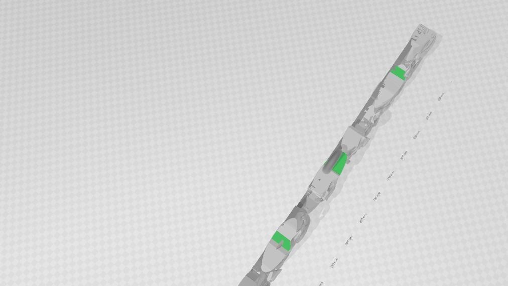 Numb Skull Pendant  3D print model_13