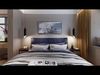 Simple and cozy bedroom Vray 3D modelA07 3D model_1